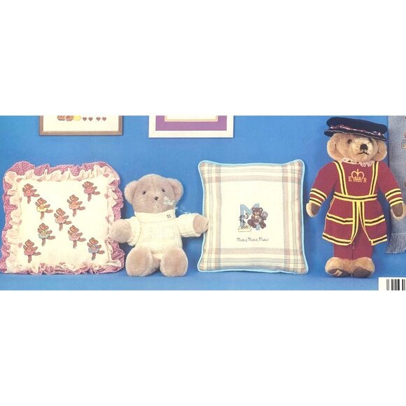 Alpha Bears 26 Designs 12 Projects Cross Stitch and Needle Point - Picture 4 of 4